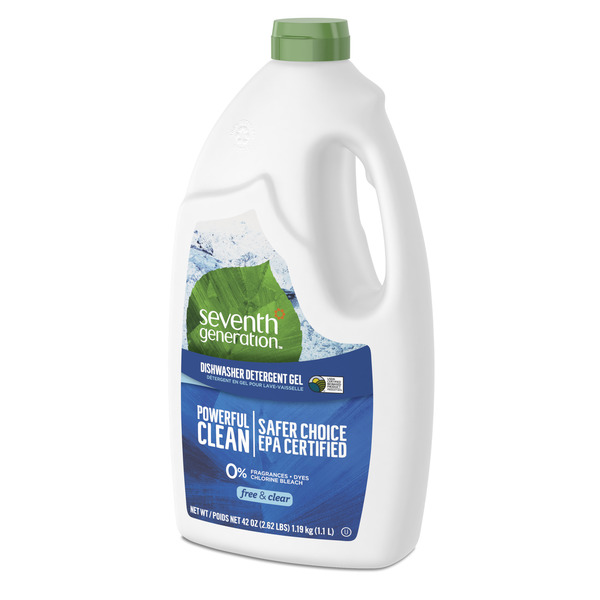 Seventh Generation, Dishwasher Detergent Gel, Free & Clear - SmartLabel™