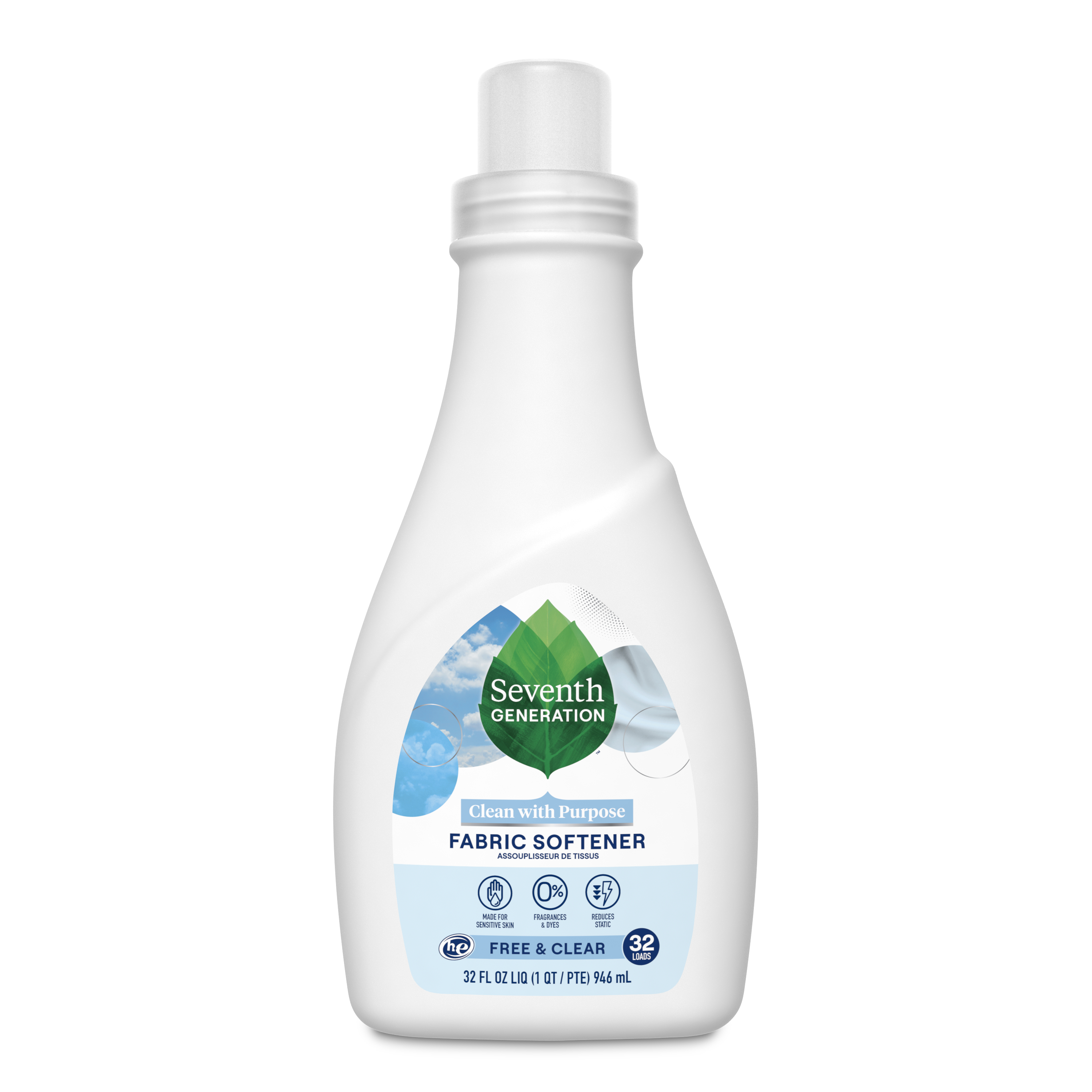 Seventh Generation Fabric Softener Free & Clear - SmartLabel™